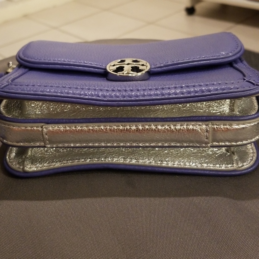 💕TORY BURCH💕 Duet Chain Leather Micro Shoulder Bag - Picture 6 of 8